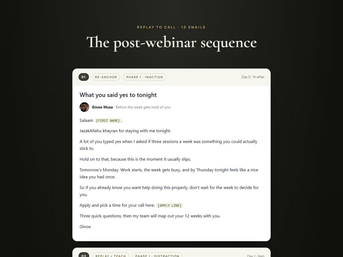 Post-webinar preview